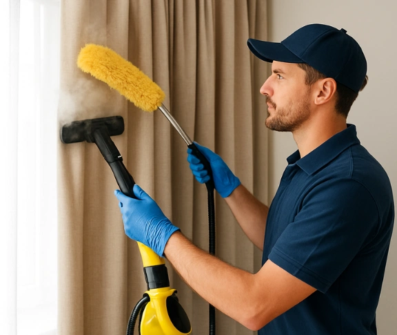 Trusted drapes cleaning technician Matty Curtain Cleaning hoxton-park-nsw QLD