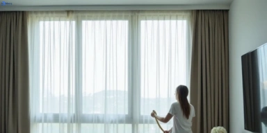 Delicate sheer drape cleaning hoxton-park-nsw Matty Curtain Cleaning